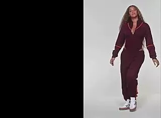 Jerking Off to Beyonce in Her Sexy Ivy Park Outfit