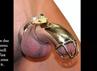 Your pathetic penis belongs to your wife now!