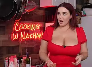 Always horny in the kitchen