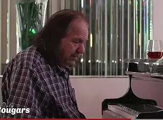 Milf's Pussy Drilled Hard in Sexy Fishnet Stockings.