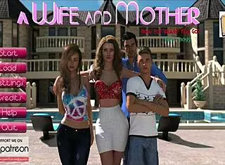 Blonde Wife And Stepmother In Cartoon Taboo