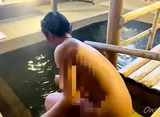 check out mie prefecture's stone steps open-air bath