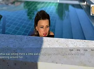 Wife and stepmother play erotic game