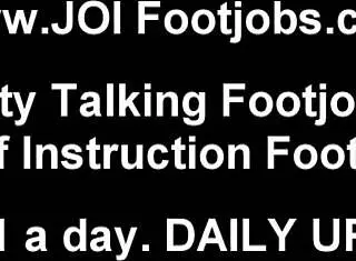 Suck My Toes While Jerking Off Between My Soft Feet