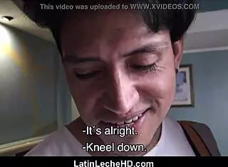 Damn! Straight Latino from Ecuador bangs gay stranger in wild POV!