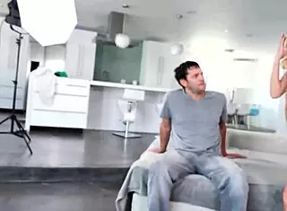 I watched this tiny babe ride a huge cock in her first scene, feeling so excited.