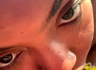 Her Pussy Tasted So Good During Lesbian Sex in USA Holiday Car