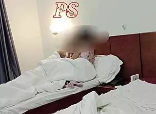 I saw this Indian college girl in hotel room getting hardcore big cock sex
