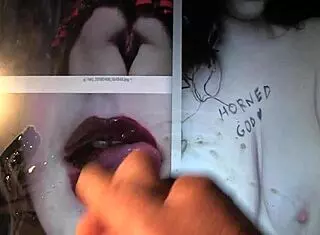 Goddess, blow a cum tribute from horned god.