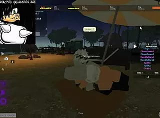 Intense riding and blowjob in cat roleplay