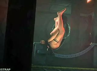Lara Croft bound in orgasm machine, wanna see? 😈