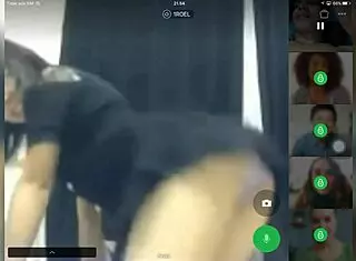 Indonesian teen shows big tits in abg display