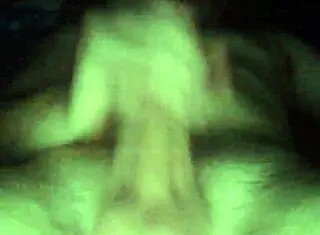 guy masturbates monster cock to cumshot while teen watches