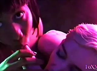 POV BJ with Hot Babes Jenna Foxx and Sky Blue