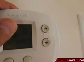 Bedtime with stepsister she sucked cock so good