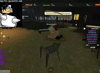 Intense riding and blowjob in cat roleplay