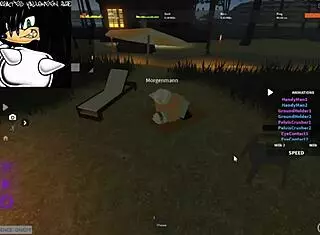 Intense riding and blowjob in cat roleplay