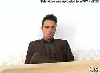 This amateur homosexual porn is hot stuff