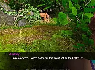 audrey and john watch couple having sex, then she gives handjob 😏