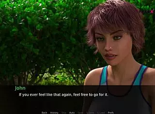 audrey and john watch couple having sex, then she gives handjob 😏