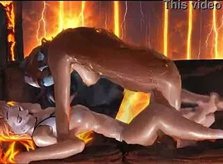 dani daniels and celeste star trib in lesbian scene