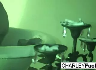 Charley and busty alia janine fuck with big tits and ass. brunette nude pussy oral.