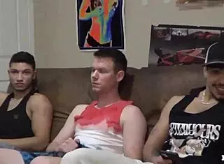 Pledge Spill In Gay Orgy Setting