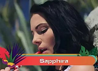 So, This Czech Milf Babe Sapphira A Is Doing A Sensual Striptease For Playboy.