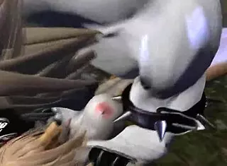 treasure hunter rides monster cock in furry yiff