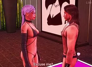Stripper sucks multiple creampies in Sims 4.