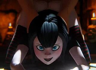 헤이 메이비스, 3D 카툰 액션에서 뒤에서 박히고 있어?