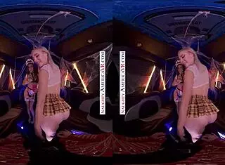 Naughty America’s Halloween 4some with Jamie and Spencer