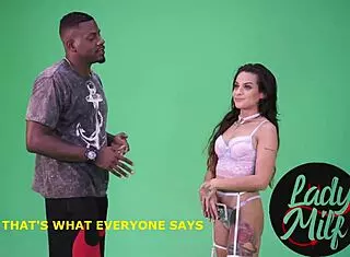 Latina Brunette Does Anything For Job!