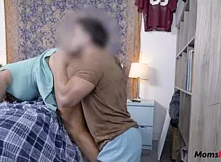 Stepmom Acts As Personal Maid For Young Teen.