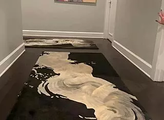 tasty texas bent over for doggystyle fuck in hotel hallway