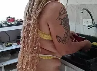 let's do that cleaning in lingerie