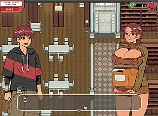 Flashing my big cock to the nerdy girl in the library?