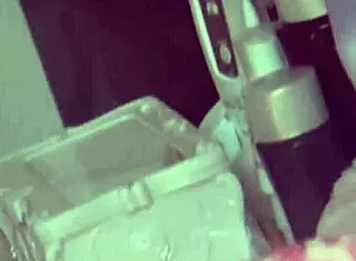 Japanese beauty toys her cunt outdoors while being watched