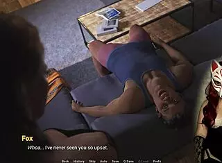 In a scent 25 - gamer girl enjoying porn game 👀