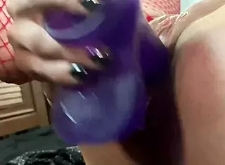 Me Dominating My Favorite Toys, Cumming Hard with Both Holes Stuffed by Vibrators