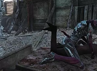 fallout 4 nemesis monster banging in 3d action!