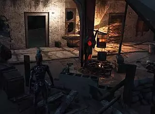 fallout 4 nemesis monster banging in 3d action!