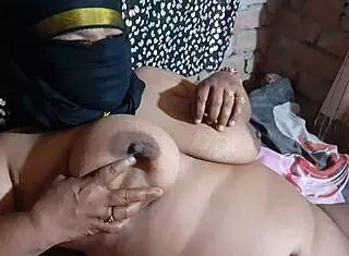 Indian Wife In Red Sari Celebrates Valentine With Desi Husband