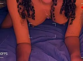 Beautiful Brunette Performs Like a Goddess