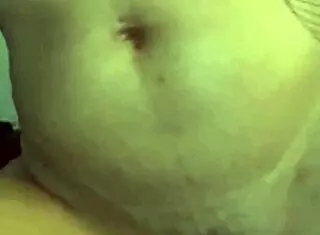 Big-assed witch licks pussy while masturbating on broom 😈