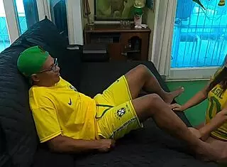 i promised if brazil lost the copa, i'd give my ass without condom to alex lima with his monster cock.