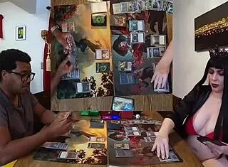 jane sits at desk playing magic 8 walking the planes