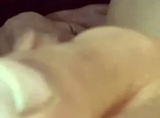 Big-assed witch licks pussy while masturbating on broom 😈