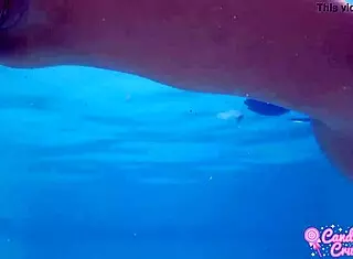 Swimming Naked Full Of Desire With Petite Body