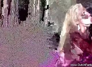 Blonde Gets Kinky Massage And Rough Fuck Outdoor